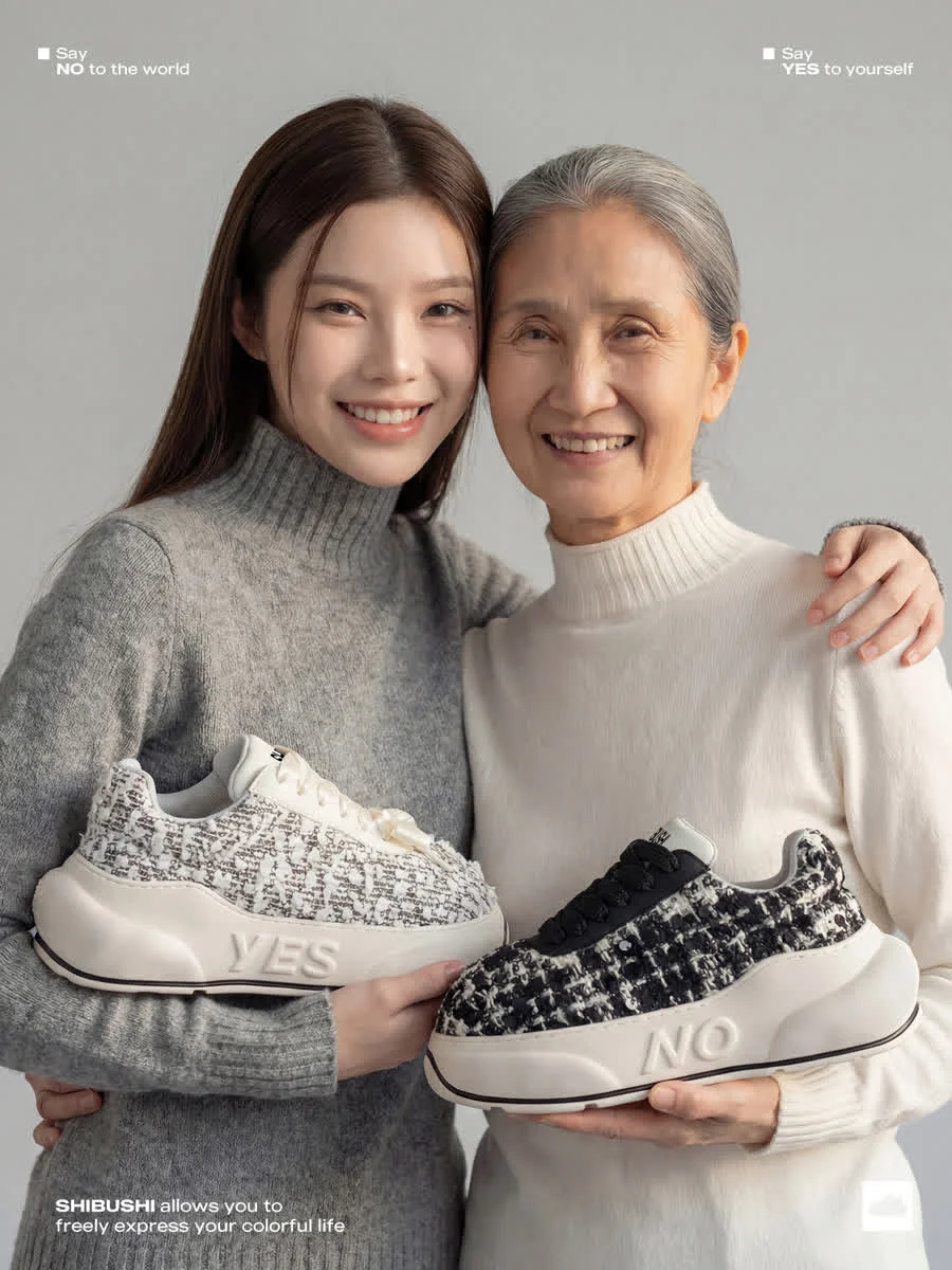 SHIBUSHI品牌故事 - 3 4 38温度碎花呢子墩墩 zh